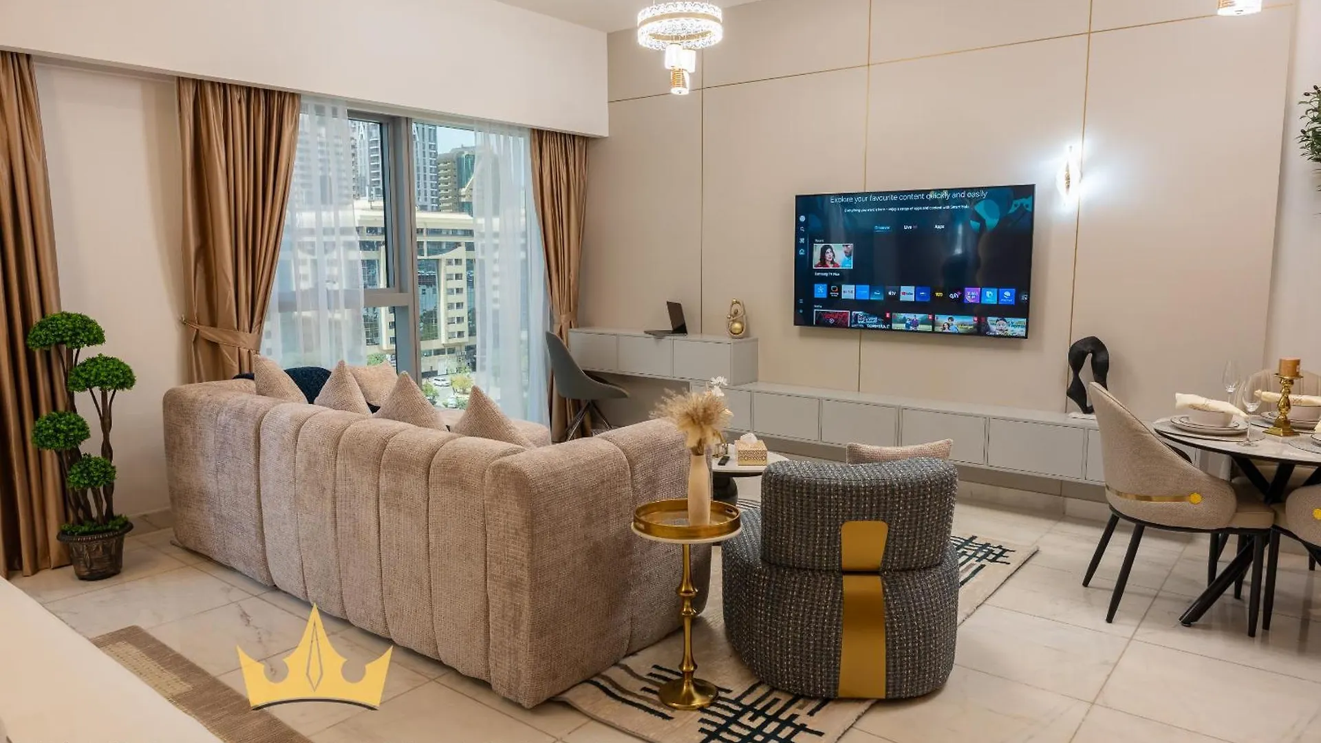 Central Park Towers Difc Royal Suite Kings Дубай